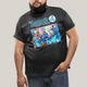 Camiseta Plus Size Algodão Unissex T shirt The Fantastic Four First Steps 1