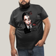 Camiseta Plus Size Algodão Unissex T shirt Wandinha Essa é Minha Cara Feliz