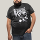 Camiseta Plus Size Algodão Unissex T shirt Quarteto Fantástico O Surfista Prateado