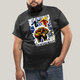 Camiseta Plus Size Algodão Unissex T shirt Quarteto Fantástico Era de Prata 1