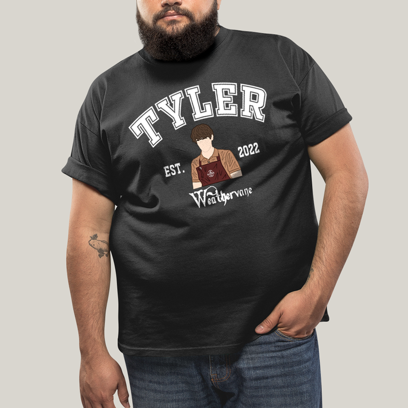 Camiseta Plus Size Algodão Unissex T shirt Wandinha Tyler Est 2022