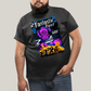 Camiseta Plus Size Algodão Unissex T shirt Quarteto Fantástico vs Galactus Capa de HQ