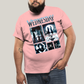 Camiseta Plus Size Algodão Unissex T shirt Wandinha Wednesday 1