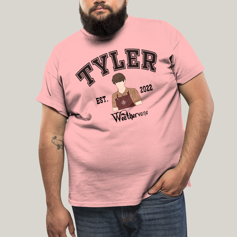 Camiseta Plus Size Algodão Unissex T shirt Wandinha Tyler Est 2022