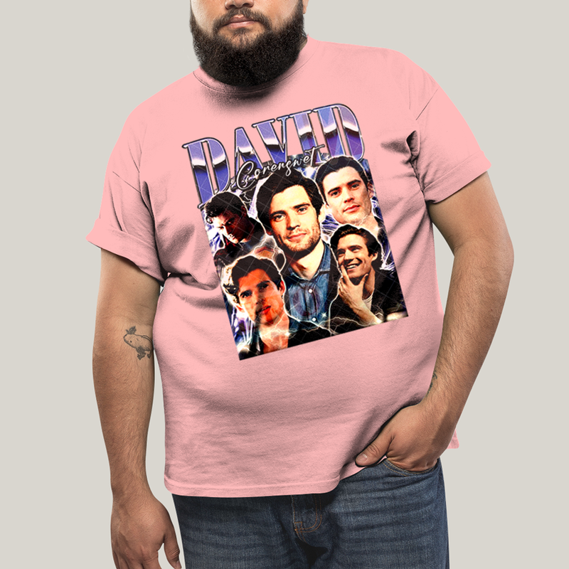 Camiseta Plus Size Algodão Unissex T shirt Superman David Corenswet 3