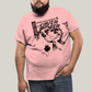 Camiseta Plus Size Algodão Unissex T shirt Quarteto Fantástico O Surfista Prateado