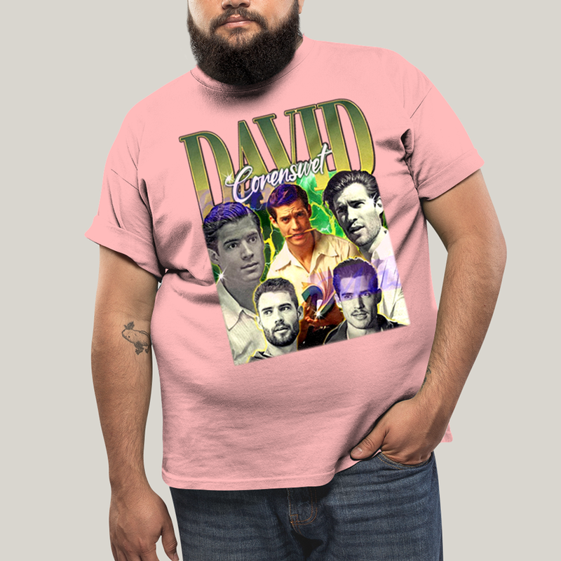 Camiseta Plus Size Algodão Unissex T shirt Superman David Corenswet Verde