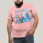 Camiseta Plus Size Algodão Unissex T shirt The Fantastic Four First Steps 1