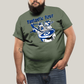 Camiseta Plus Size Algodão Unissex T shirt Quarteto Fantástico Nave