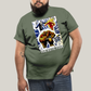 Camiseta Plus Size Algodão Unissex T shirt Quarteto Fantástico Era de Prata 1