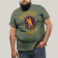 Camiseta Plus Size Algodão Unissex T shirt Wandinha Unitas Est Invicta Nevermore Academy