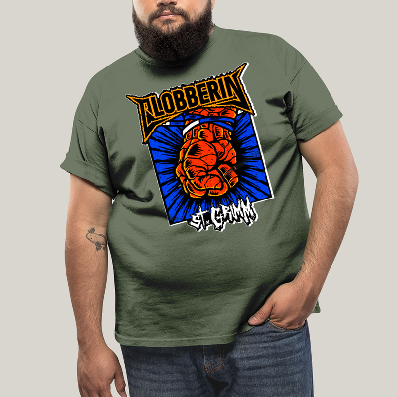 Camiseta Plus Size Algodão Unissex T shirt Quarteto Fantástico Punho do Coisa