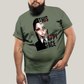 Camiseta Plus Size Algodão Unissex T shirt Wandinha Essa é Minha Cara Feliz