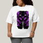 Camiseta Plus Size Algodão Unissex T shirt Quarteto Fantástico Galactus & Surfista Prateado