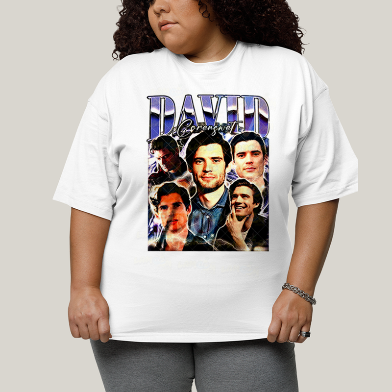 Camiseta Plus Size Algodão Unissex T shirt Superman David Corenswet 3