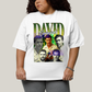 Camiseta Plus Size Algodão Unissex T shirt Superman David Corenswet Verde