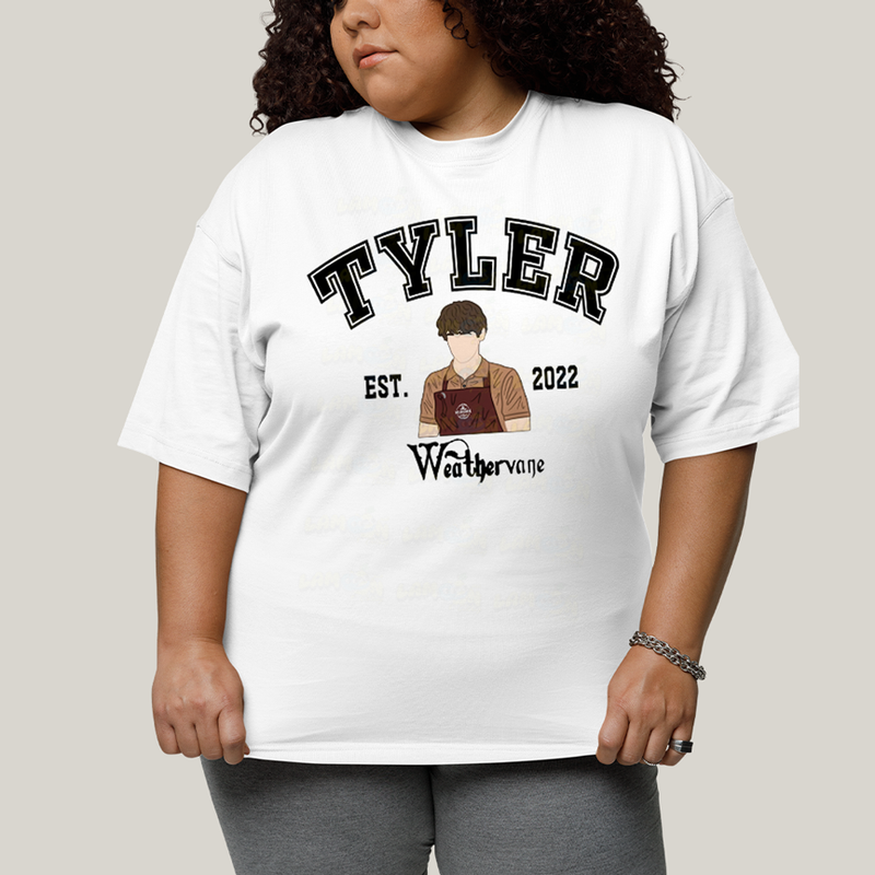 Camiseta Plus Size Algodão Unissex T shirt Wandinha Tyler Est 2022