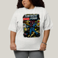 Camiseta Plus Size Algodão Unissex T shirt Quarteto Fantástico & Galactus Capa HQ