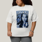Camiseta Plus Size Algodão Unissex T shirt Wandinha Retrô