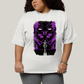 Camiseta Plus Size Algodão Unissex T shirt Quarteto Fantástico Galactus & Surfista Prateado