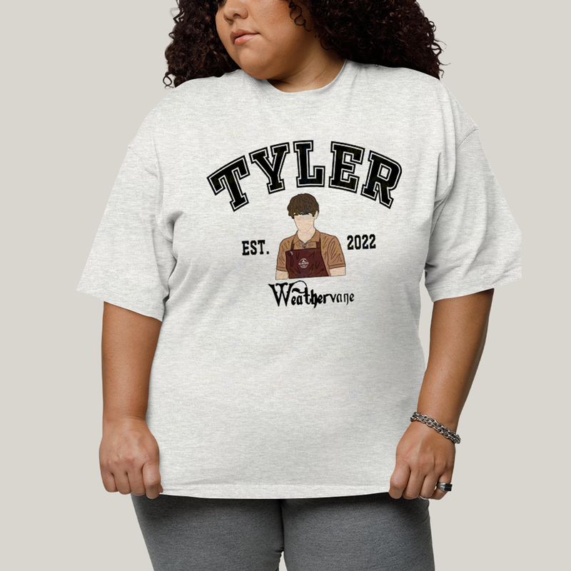 Camiseta Plus Size Algodão Unissex T shirt Wandinha Tyler Est 2022