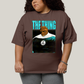 Camiseta Plus Size Algodão Unissex T shirt Quarteto Fantástico Primeiros Passos The Thing O Coisa