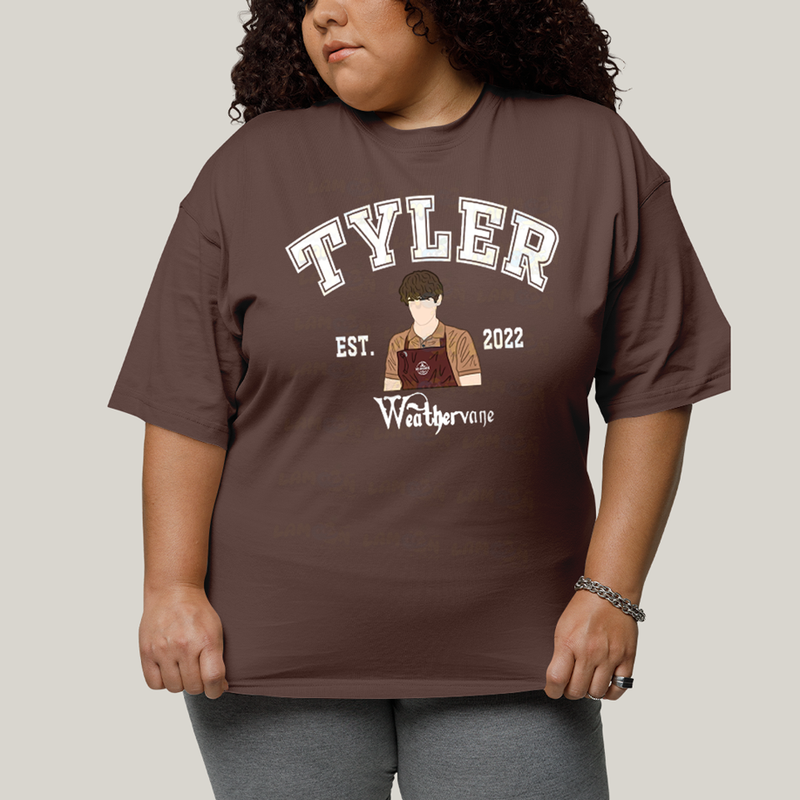 Camiseta Plus Size Algodão Unissex T shirt Wandinha Tyler Est 2022