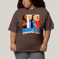Camiseta Plus Size Algodão Unissex T shirt Quarteto Fantástico Marvel Retrô