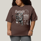 Camiseta Plus Size Algodão Unissex T shirt The Fantastic Four First Family