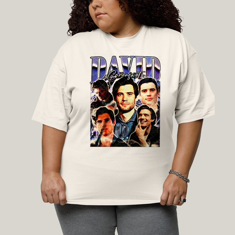 Camiseta Plus Size Algodão Unissex T shirt Superman David Corenswet 3