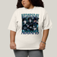 Camiseta Plus Size Algodão Unissex T shirt Wandinha Wednesday Adams