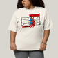 Camiseta Plus Size Algodão Unissex T shirt Superman Wasted