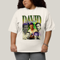 Camiseta Plus Size Algodão Unissex T shirt Superman David Corenswet Verde