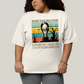Camiseta Plus Size Algodão Unissex T shirt Wandinha Quase Tive Que Socializar