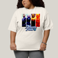 Camiseta Plus Size Algodão Unissex T shirt Quarteto Fantástico Fantastic Four 4