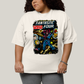 Camiseta Plus Size Algodão Unissex T shirt Quarteto Fantástico & Galactus Capa HQ