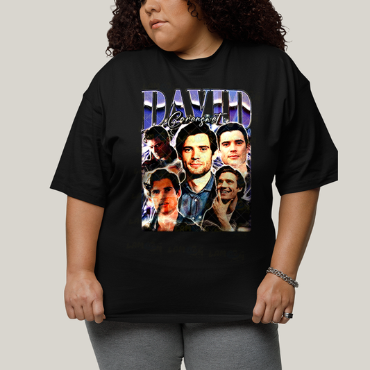 Camiseta Plus Size Algodão Unissex T shirt Superman David Corenswet 3