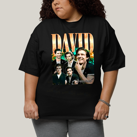 Camiseta Plus Size Algodão Unissex T shirt Superman David Corenswet 1