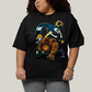 Camiseta Plus Size Algodão Unissex T shirt O Quarteto Fantástico Cartoon