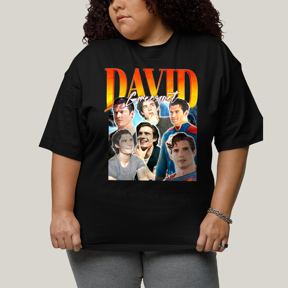 Camiseta Plus Size Algodão Unissex T shirt Superman David Corenswet 2
