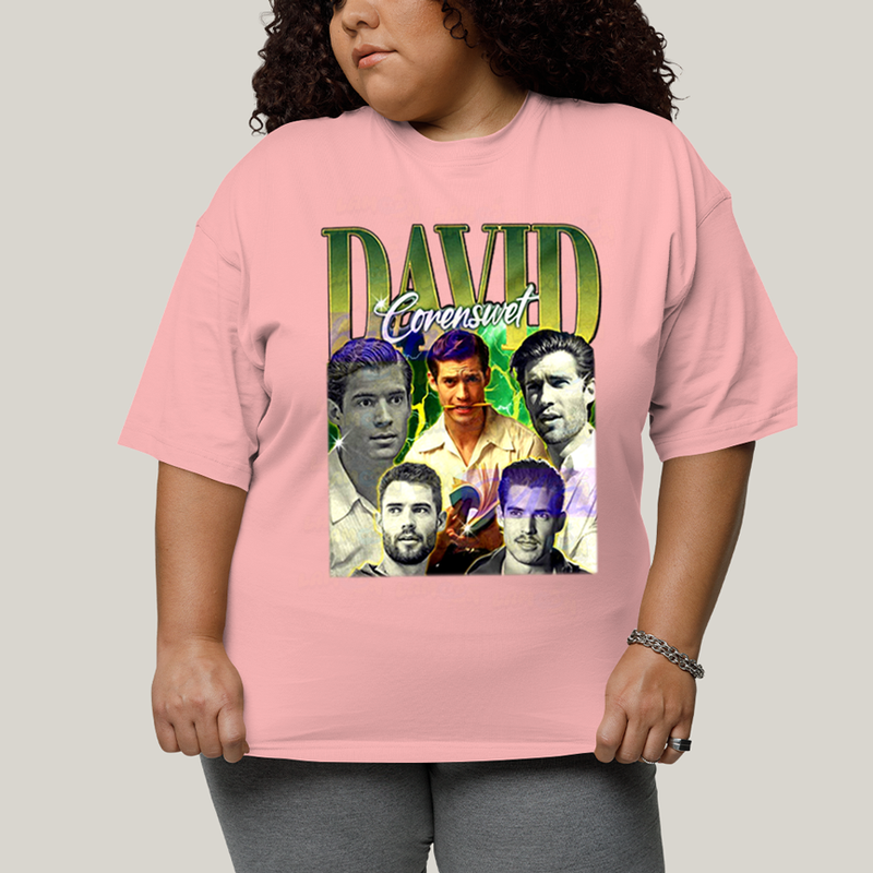 Camiseta Plus Size Algodão Unissex T shirt Superman David Corenswet Verde