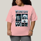 Camiseta Plus Size Algodão Unissex T shirt Wandinha Wednesday 1