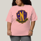 Camiseta Plus Size Algodão Unissex T shirt Wandinha Unitas Est Invicta