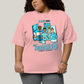 Camiseta Plus Size Algodão Unissex T shirt Quarteto Fantástico Primeiros Passos Cartunesco