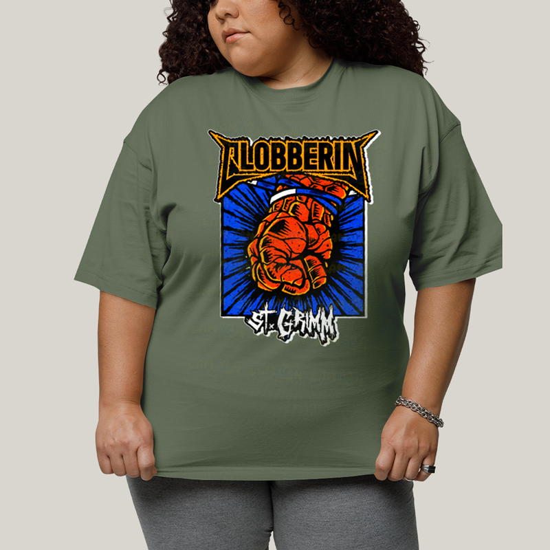 Camiseta Plus Size Algodão Unissex T shirt Quarteto Fantástico Punho do Coisa