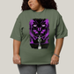 Camiseta Plus Size Algodão Unissex T shirt Quarteto Fantástico Galactus & Surfista Prateado
