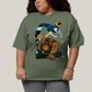 Camiseta Plus Size Algodão Unissex T shirt O Quarteto Fantástico Cartoon