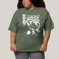 Camiseta Plus Size Algodão Unissex T shirt Quarteto Fantástico O Surfista Prateado