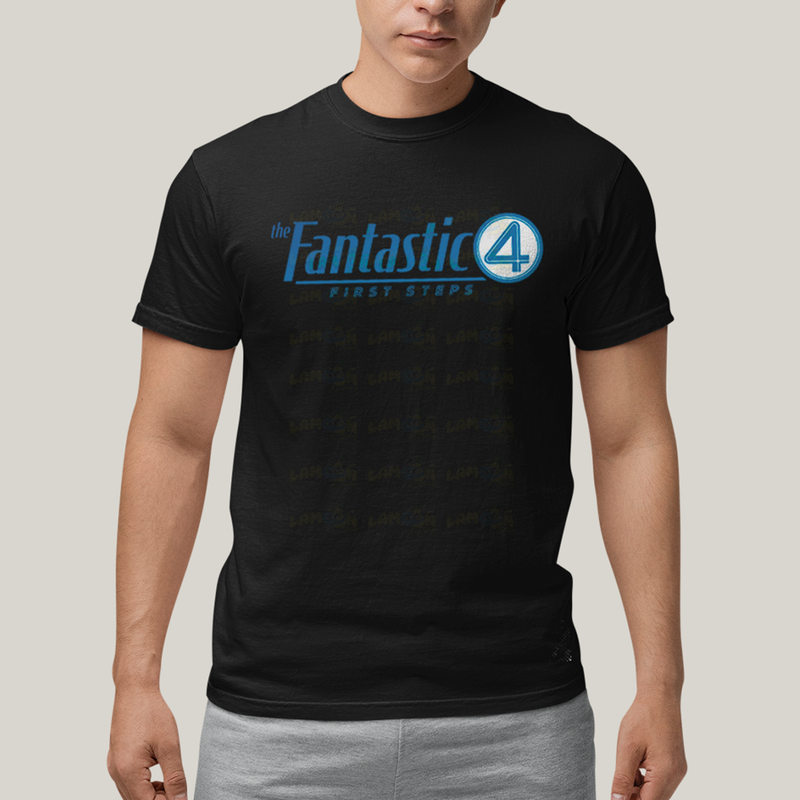 Camiseta Algodão Unissex T shirt The Fantastic Four First Steps
