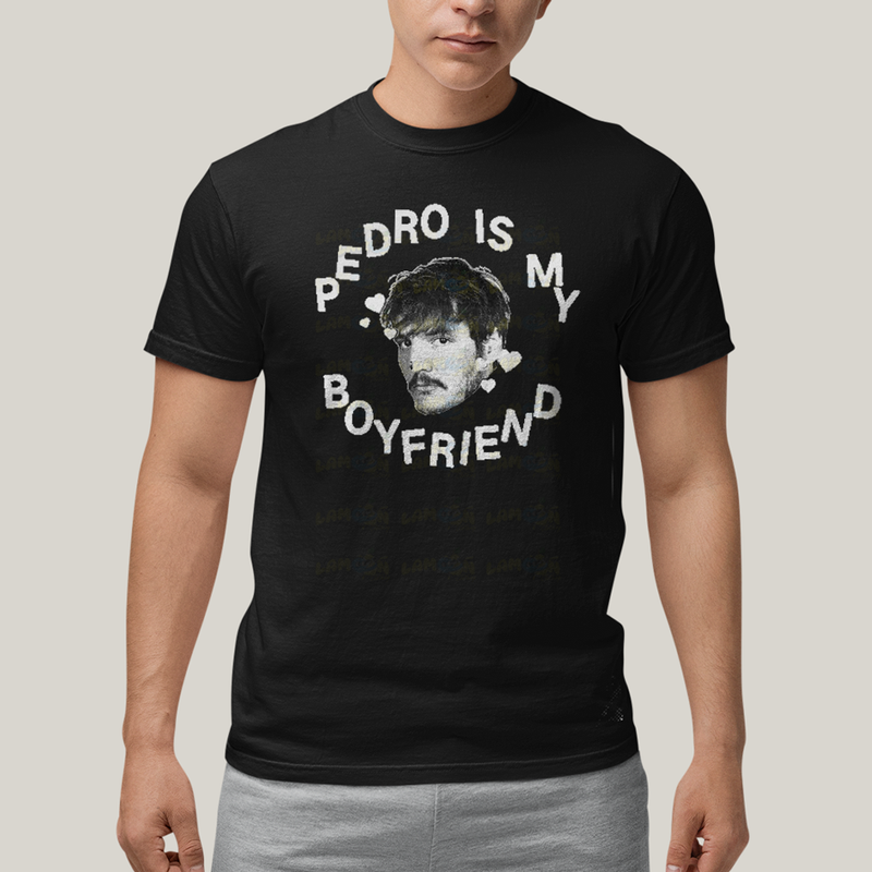 Camiseta Algodão Unissex T shirt Pedro Pascal Is My Boy Friend Quarteto Fantástico